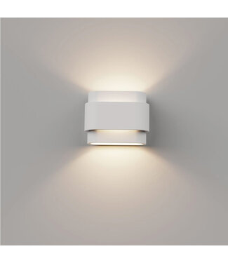 Artdelight Moderne Wandlamp van Gips Wit