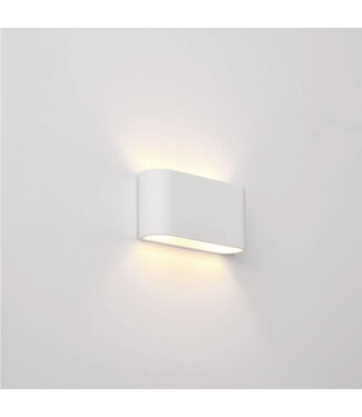 Artdelight Moderne Wandlamp van Gips Wit