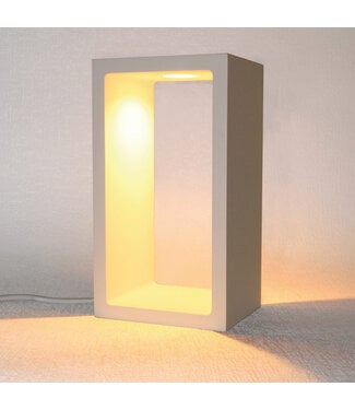 Artdelight Design Tafellamp Wit met LED