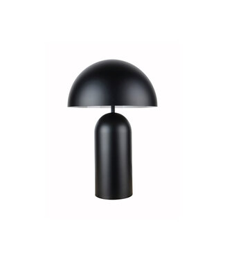 Artdelight Design Tafellamp Ø25cm Zwart/Wit