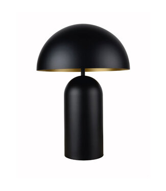 Artdelight Design Tafellamp Ø35cm Zwart/Goud