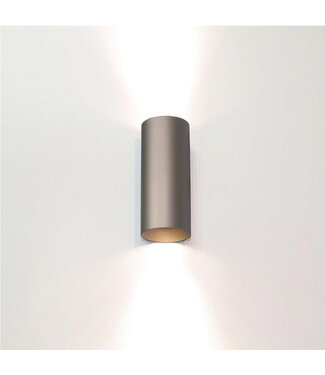 Artdelight Moderne Ronde Champagne Wandlamp
