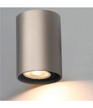 Artdelight Ronde Wandlamp 1-lichts Champagne