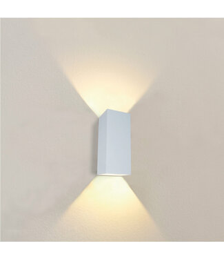 Artdelight Moderne Witte Wandlamp XL