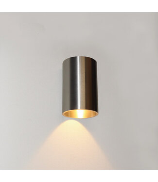Artdelight Ronde Aluminium 1-lichts Wandlamp incl. LED