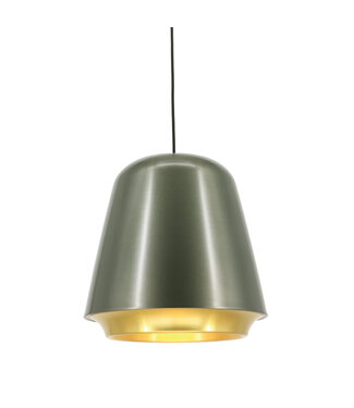Artdelight 1-lichts Design Hanglamp Zilver/Goud