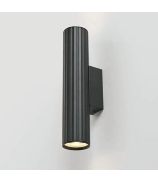 Lighting Collection Moderne 2-lichts Design Wandlamp Zwart