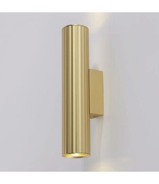 Lighting Collection Moderne 2-lichts Design Wandlamp Goud
