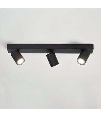 Lighting Collection Moderne 3-lichts Spot Zwart