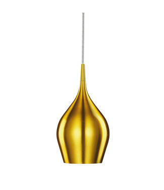 Searchlight Industriële 1-lichts Design Hanglamp Ø12cm Goud