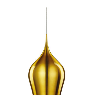 Searchlight Industriële 1-lichts Design Hanglamp Ø26cm Goud
