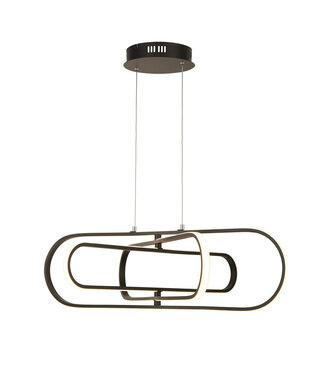 Searchlight Stijlvolle Design Hanglamp incl. LED Zwart