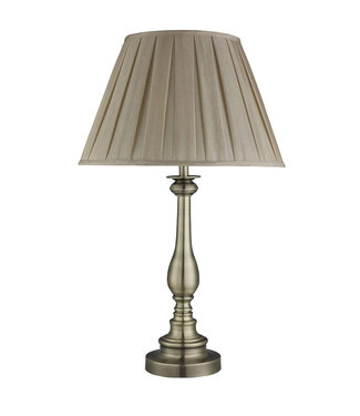 Searchlight Klassieke Tafellamp met E27 fitting Brons