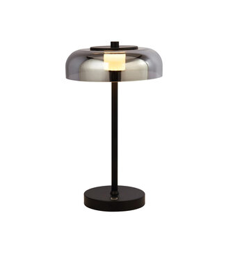 Searchlight Hotel Chique Tafellamp incl. LED Rookglas
