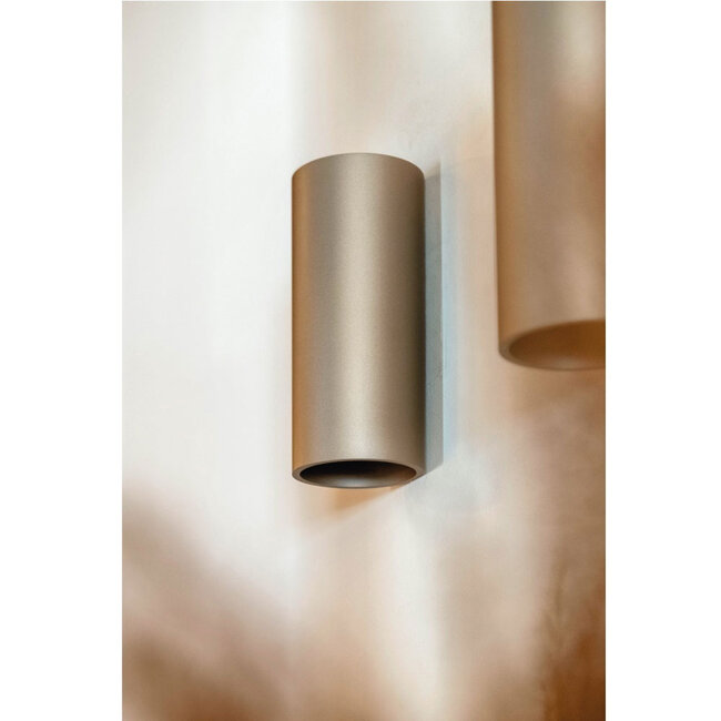 Ronde LED Wandlamp Champagne | Artdelight Brody 2