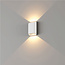 Moderne LED Wandlamp Wit | Artdelight Diaz Small