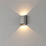 Moderne LED Wandlamp Staal Grijs | Artdelight Diaz Small