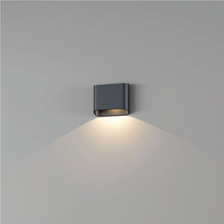 Artdelight Moderne LED Wandlamp 1-lichts Zwart | Artdelight Diaz 1L