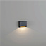 Moderne LED Wandlamp 1-lichts Zwart/Mat Goud | Artdelight Diaz 1L