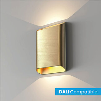 Artdelight Dali Moderne LED Wandlamp Goud | Artdelight Diaz Large