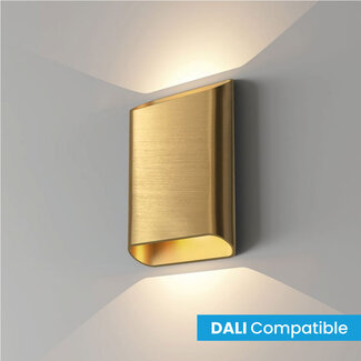 Artdelight Dali Moderne LED Wandlamp Warm Goud | Artdelight Diaz Large