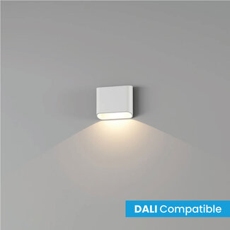 Artdelight Dali 1-lichts LED Wandlamp Wit | Artdelight Diaz 1L