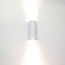 Ronde Wandlamp 2-lichts Wit | Artdelight Roulo 2L