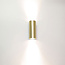Ronde Wandlamp 2-lichts Goud | Artdelight Roulo 2L
