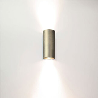 Artdelight Ronde Wandlamp 2-lichts Antiek Brons | Artdelight Roulo 2L