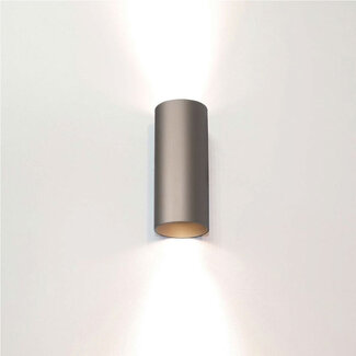 Artdelight Ronde Wandlamp 2-lichts Champagne | Artdelight Roulo 2L