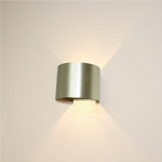 Artdelight Industriële Ronde Wandlamp Goud | Artdelight Gyro