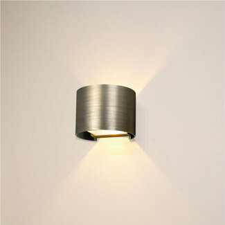 Artdelight Industriële Ronde Wandlamp Antiek Brons | Artdelight Gyro