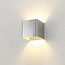 Design Kubus LED Wandlamp Aluminium | Artdelight Fulda