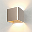 Design Kubus LED Wandlamp Champagne | Artdelight Fulda