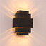Moderne Design Wandlamp Zwart/Mat Goud | Artdelight Layers