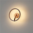 Moderne LED Design Wandlamp Donker Brons | Artdelight Oregon
