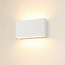 Industriële LED Wandlamp Wit | Artdelight Box 2L