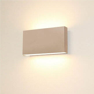 Artdelight Industriële LED Wandlamp Champagne | Artdelight Box 2L