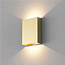 Industriële LED Wandlamp Goud | Artdelight Memphis
