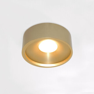 Artdelight Ronde LED Design Plafondlamp Goud | Artdelight Orlando
