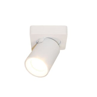 Artdelight Moderne 1-lichts Spot met GU10 fitting Wit | Artdelight Megano 1L