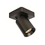 Moderne 1-lichts Spot met GU10 fitting Gun Metal | Artdelight Megano 1L
