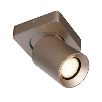 Artdelight Moderne 1-lichts Spot met GU10 fitting Champagne | Artdelight Megano 1L