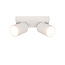 Moderne 2-lichts Spot met GU10 fittingen Wit | Artdelight Megano 2L