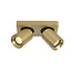 Moderne 2-lichts Spot met GU10 fittingen Goud | Artdelight Megano 2L