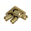 Moderne 4-lichts Spot met GU10 fittingen Goud | Artdelight Megano 4L