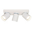 Moderne 3-lichts Spot met GU10 fittingen Wit | Artdelight Megano 3L