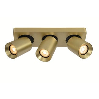 Artdelight Moderne 3-lichts Spot met GU10 fittingen Goud | Artdelight Megano 3L