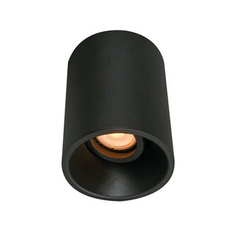 Artdelight Ronde Plafondlamp met GU10 fitting Zwart | Artdelight Moreno