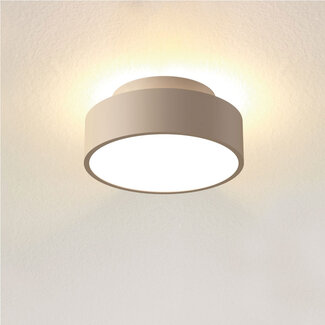Artdelight Moderne LED Plafondlamp 15cmØ Champagne | Artdelight Chicago 150
